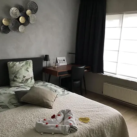 ゲストハウス De Steenberg Tweepersoonskamer Met Grote Badkamer, Kitchenette En Tuinzicht Op De Eerste Verdieping ゲール